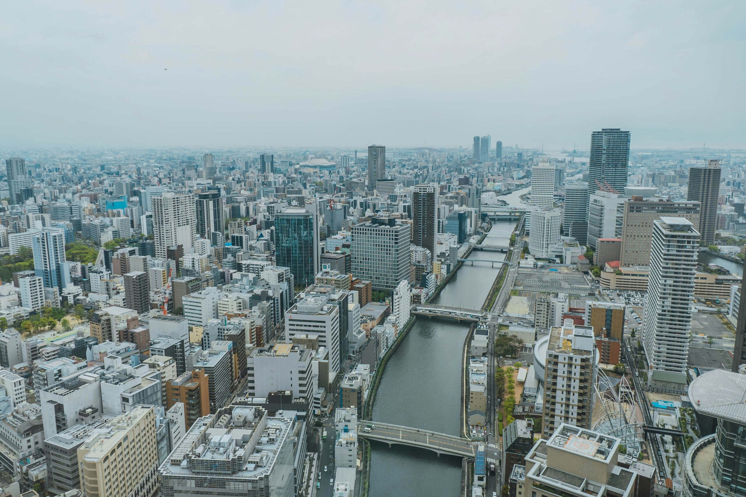 osaka view from top